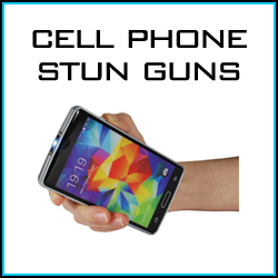 Cell phone stun gun personal self defense products.