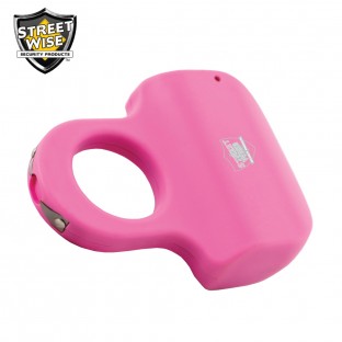 The sting ring features squeeze-n-stun technology, is easily concealable, has a safety switch, and is rechargeable so it is always ready for use.