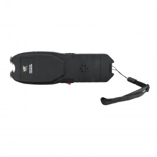 This stun gun is high voltage and features grab guard strips to prevent an attacker from taking the stun gun away.
