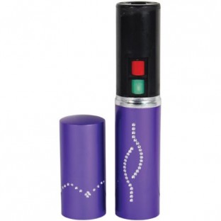 Stun Master 25 Million Volt Rechargeable Lipstick Stun Gun w/Flashlight
