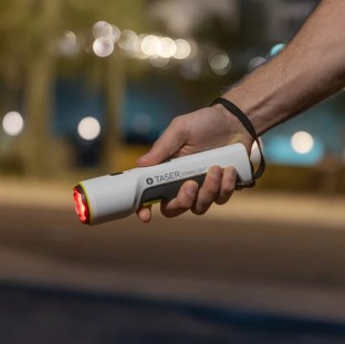 The TASER StrikeLight 2 combines the convenient utility of a three-mode flashlight with a high volateg contact stun gun for powerful, portable protection.