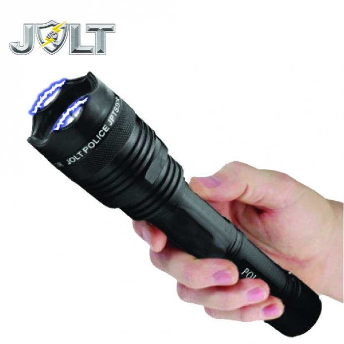 JOLT 95 Million Volt Tactical Stun Rechargeable Flashlight - Stun Gun  Defense Products