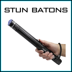 Stun baton personal self defense products.