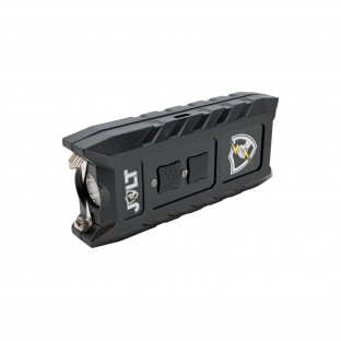 This stun gun combines 3 features to keep you safe, a powerful stun gun, a loud alarm and a bright flashlight.