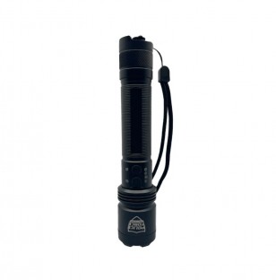 This stun flashlight features a super-bright 298 lumen XP-G2 CREE LED flashlight, is high voltage and has 4 light modes.