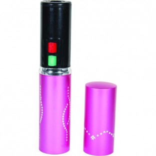 Stun Master 25 Million Volt Rechargeable Lipstick Stun Gun w/Flashlight