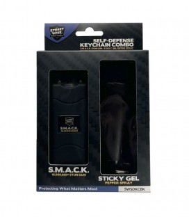 Combo SMACK Stun Gun and Gel Pepper Spray