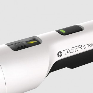 The TASER StrikeLight 2 combines the convenient utility of a three-mode flashlight with a high volateg contact stun gun for powerful, portable protection.