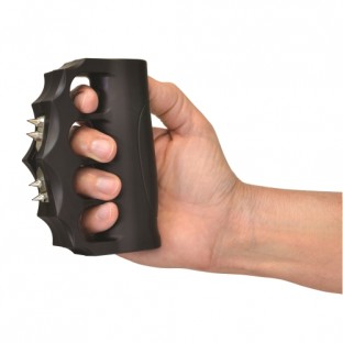 The Blast Knuckles EXTREME is a high voltage stun gun featuring 4 sharp electrodes for even greater protection and provide a way to collect DNA evidence.