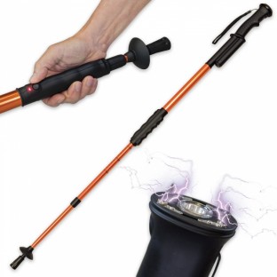 ZAP Hike 'n Strike 950,000 Volt Walking Stun Cane with Flashlight