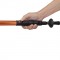 This high voltage hiking staff expands from 29" to 56" long and features a flashlight, rubberized non-slip grip, and reflective band. Great for everyday walking, hiking and camping.