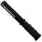 This 12" long stun baton is high voltage and features a loud 120 dB alarm, bright 120 lumen flashlight, and stun strips for extra protection.