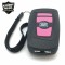 This compact stun gun is high voltage and features a loud alarm, bright LED flashlight, safety switch and is rechargeable.