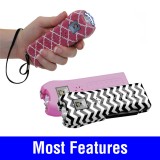 Ladies' Choice 21 Million Volt Stun Gun with 120dB Alarm, Light and Disable Pin